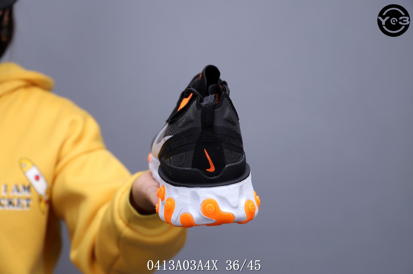 150<br />耐克 Nike Epic React Element 87Undercover 瑞亚87联名 高桥盾 透明网纱 轻便跑鞋 <br />SWSIZE：下36/45 <br />编码：0413A03A4X