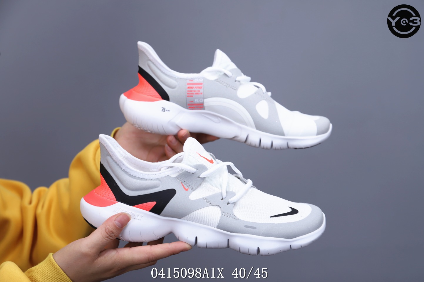 110新品 耐克Nike Free 5.0 赤足系列 减震透气轻便跑