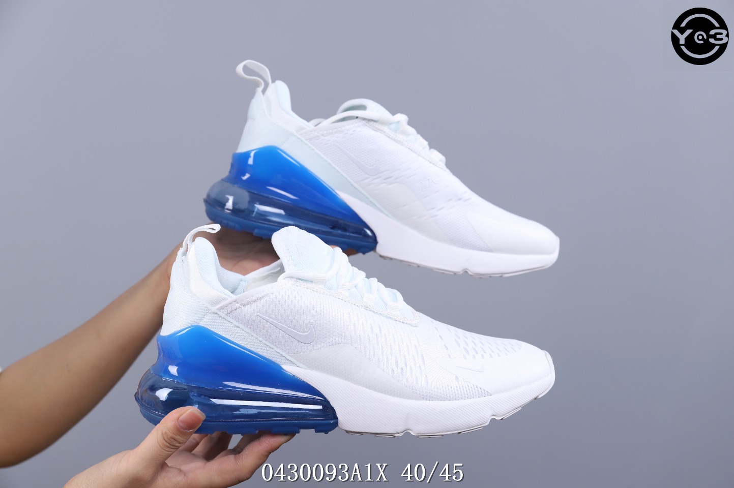 110  耐克Nike Air Max 270 Flyknit 后置半掌大气垫 缓震跑步鞋！<br />号码：40-45