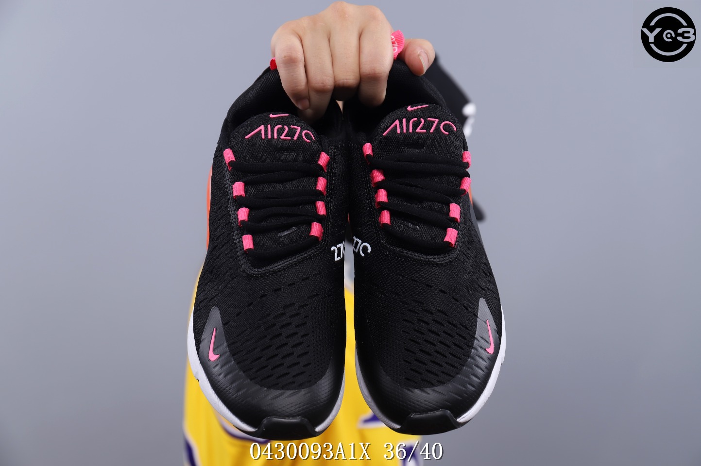 110  耐克Nike Air Max 270 Flyknit 后置半掌大气垫 缓震跑步鞋！<br />号码：36-40