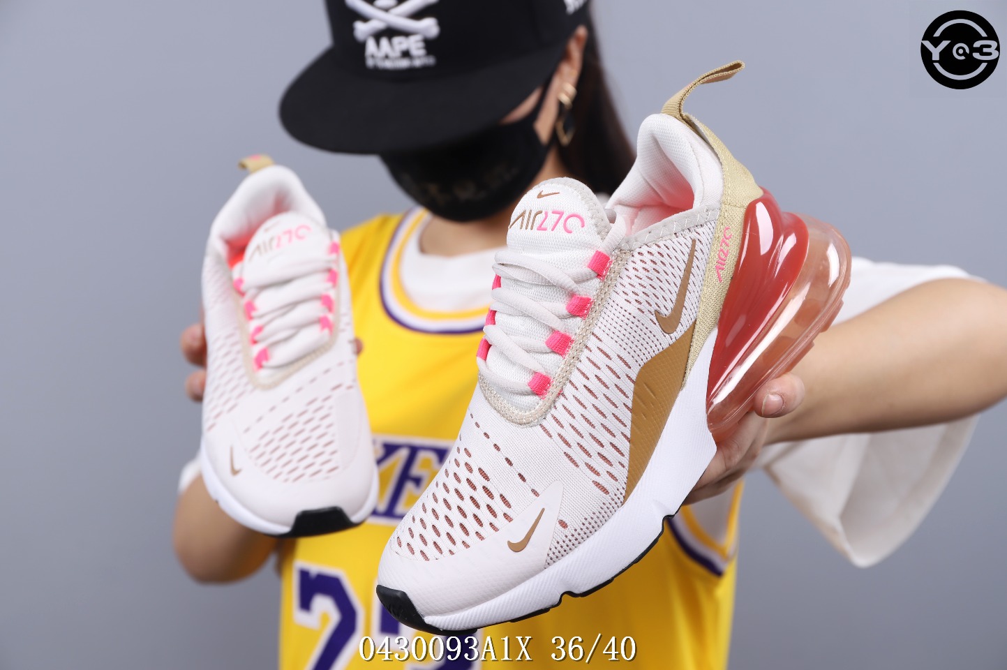 110   集图！耐克Nike Air Max 270 Flyknit 后置半掌大气垫 缓震跑步鞋！<br />号码：36-45