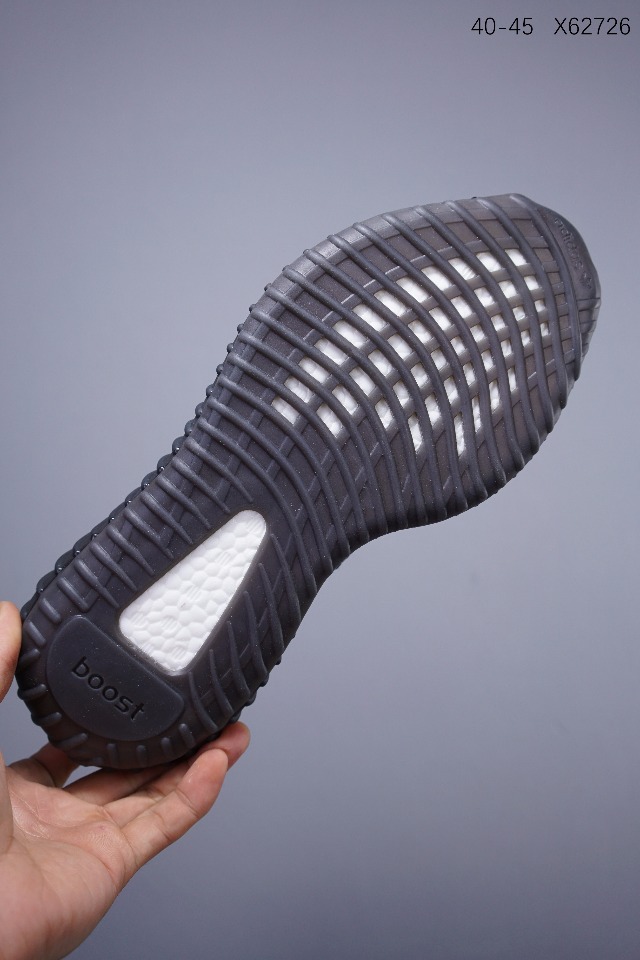 140阿迪达斯Adidas Yeezy Boost 350V2 堕(黑)天使 椰子组合底防爆休闲运动鞋