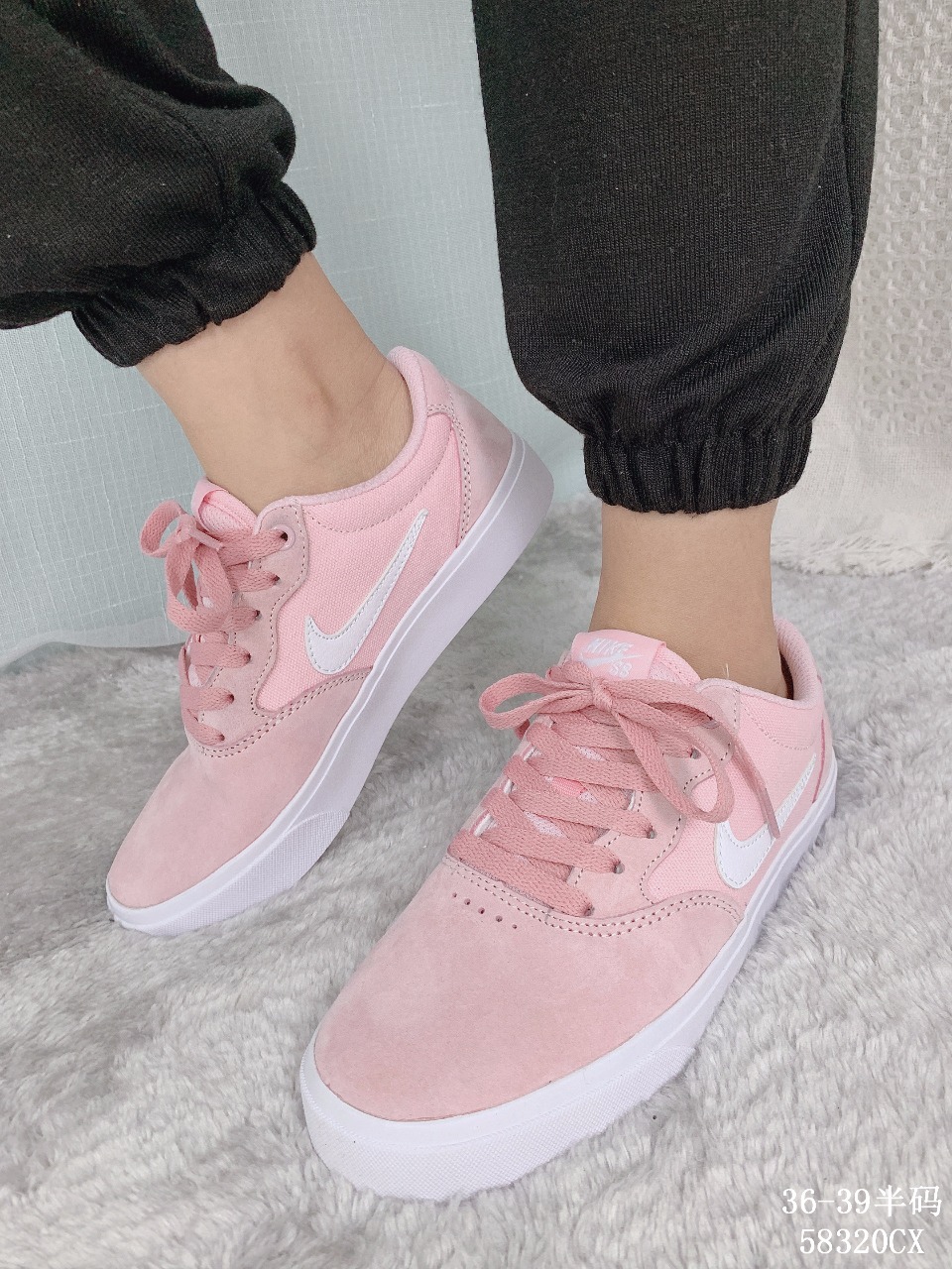 130【实拍图】真标半码！Nike SB Chron SLR 耐克低帮帆布鞋 休闲滑板鞋！ 尺码：见图<br />58320CX