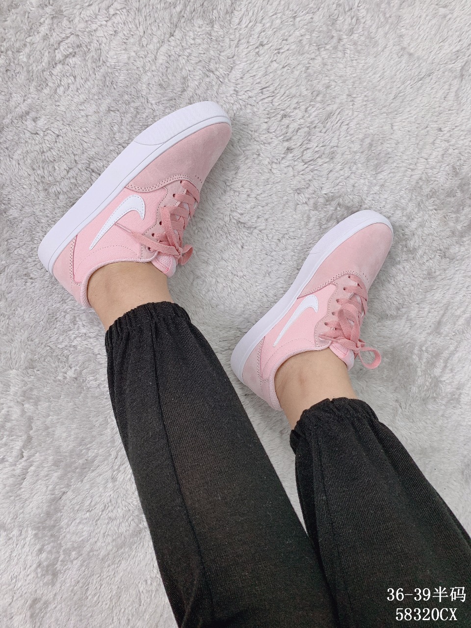 130【实拍图】真标半码！Nike SB Chron SLR 耐克低帮帆布鞋 休闲滑板鞋！ 尺码：见图<br />58320CX