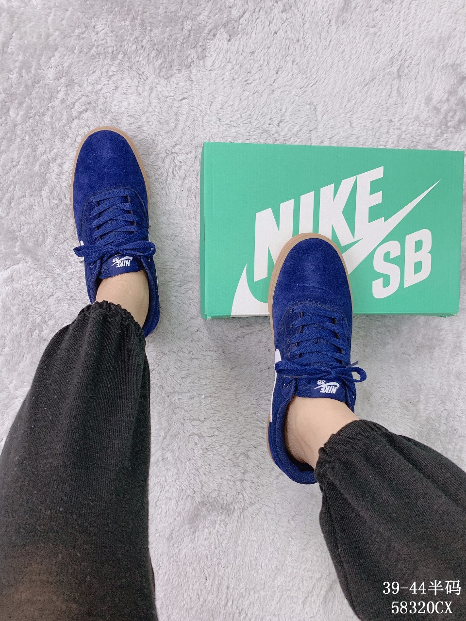130【实拍图】真标半码！Nike SB Chron SLR 耐克低帮帆布鞋 休闲滑板鞋！ 尺码：见图<br />58320CX