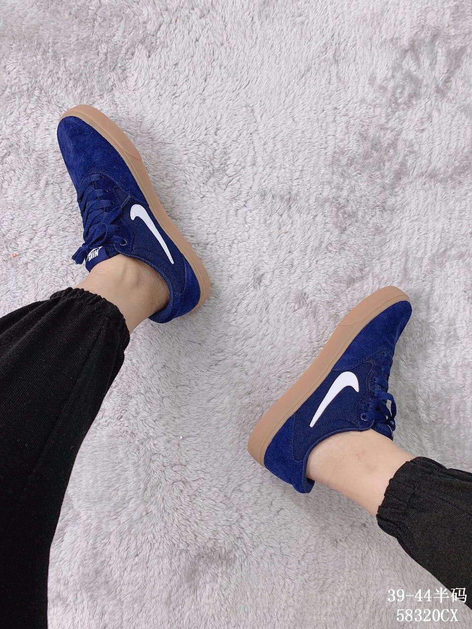 130【实拍图】真标半码！Nike SB Chron SLR 耐克低帮帆布鞋 休闲滑板鞋！ 尺码：见图<br />58320CX