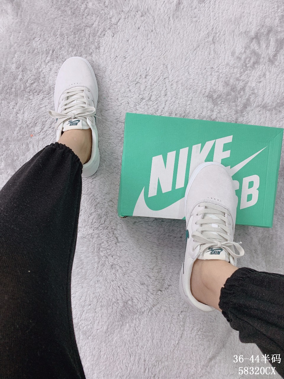 130【实拍图】真标半码！Nike SB Chron SLR 耐克低帮帆布鞋 休闲滑板鞋！ 尺码：见图<br />58320CX