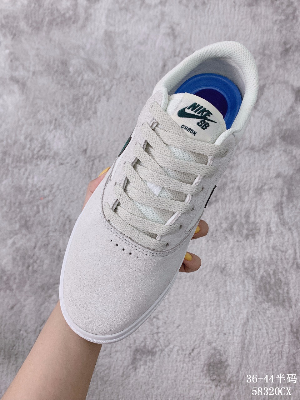 130【实拍图】真标半码！Nike SB Chron SLR 耐克低帮帆布鞋 休闲滑板鞋！ 尺码：见图<br />58320CX