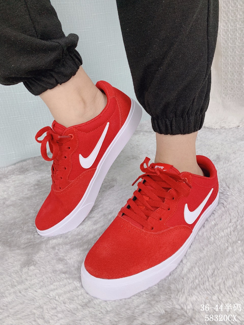 130【实拍图】真标半码！Nike SB Chron SLR 耐克低帮帆布鞋 休闲滑板鞋！ 尺码：见图<br />58320CX