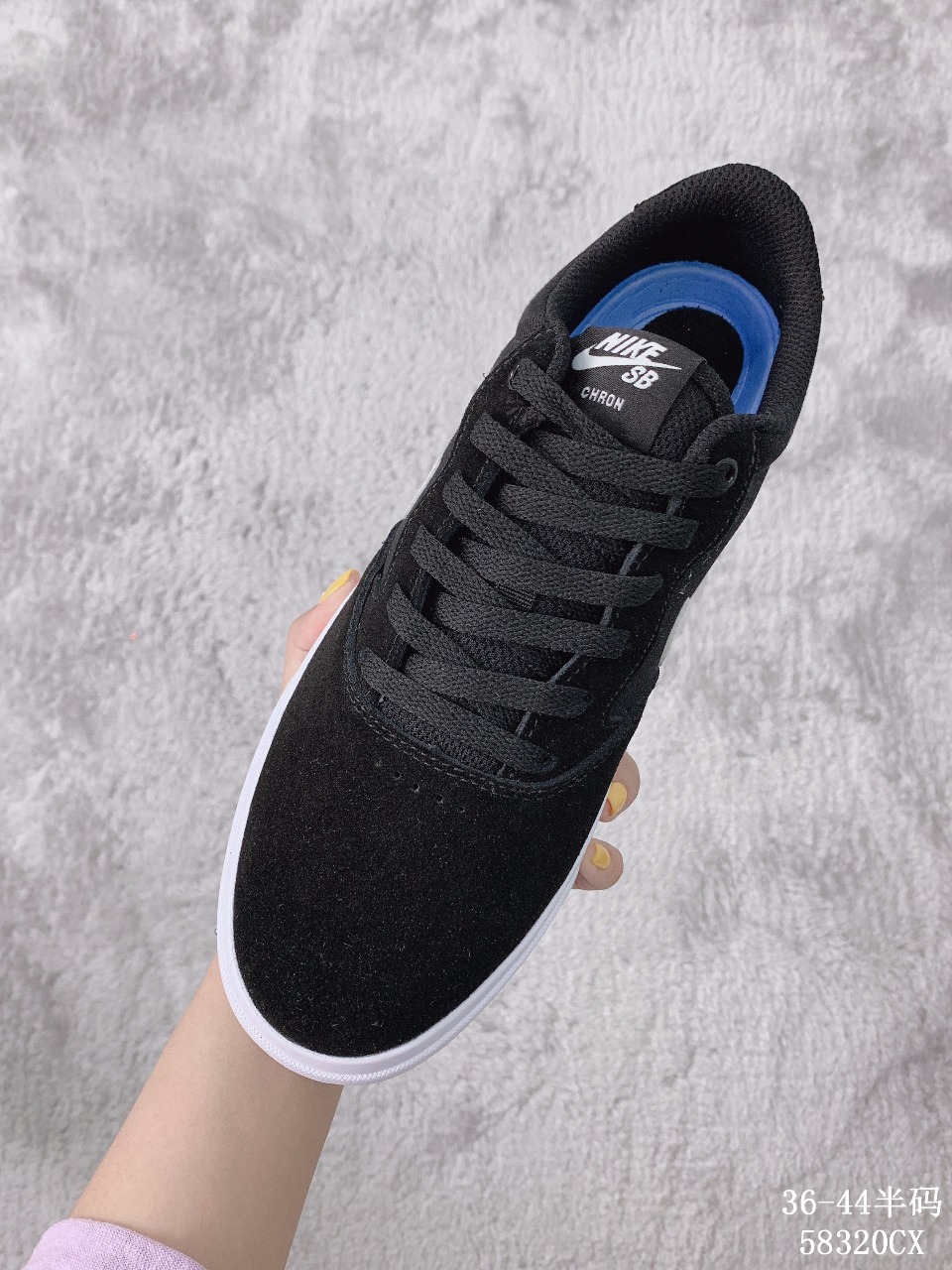 130【实拍图】真标半码！Nike SB Chron SLR 耐克低帮帆布鞋 休闲滑板鞋！ 尺码：见图<br />58320CX