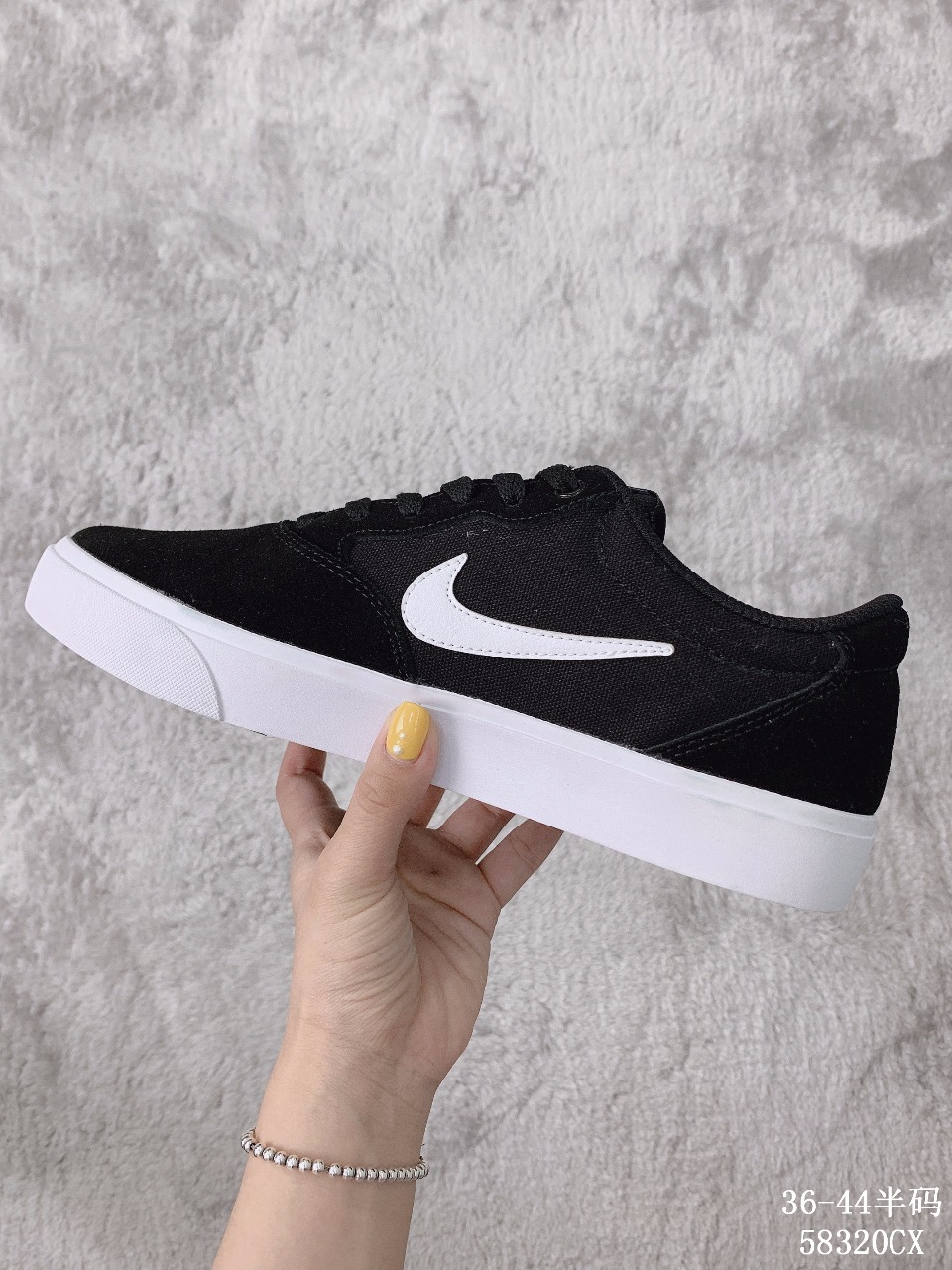 130【实拍图】真标半码！Nike SB Chron SLR 耐克低帮帆布鞋 休闲滑板鞋！ 尺码：见图<br />58320CX