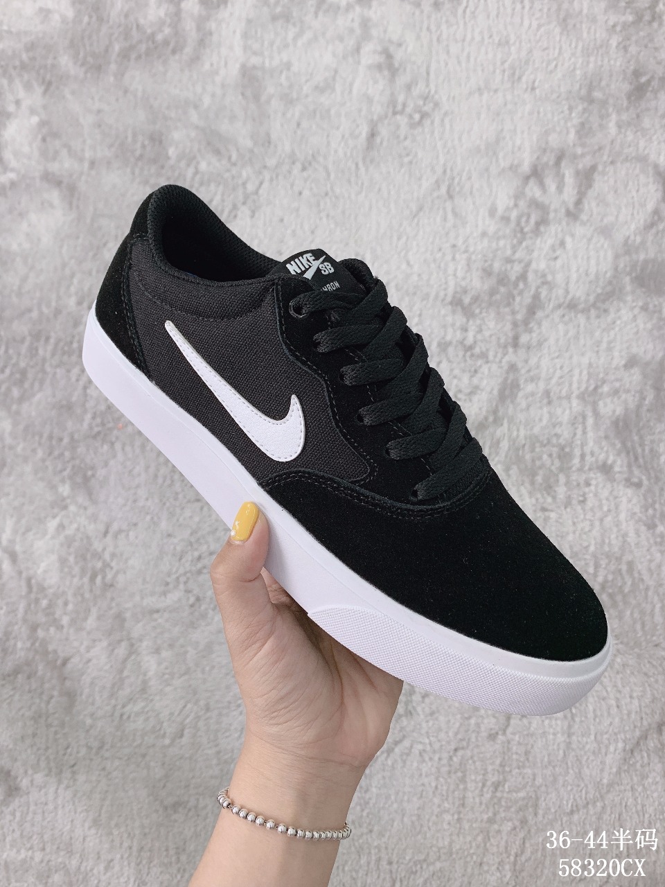 130【实拍图】真标半码！Nike SB Chron SLR 耐克低帮帆布鞋 休闲滑板鞋！ 尺码：见图<br />58320CX