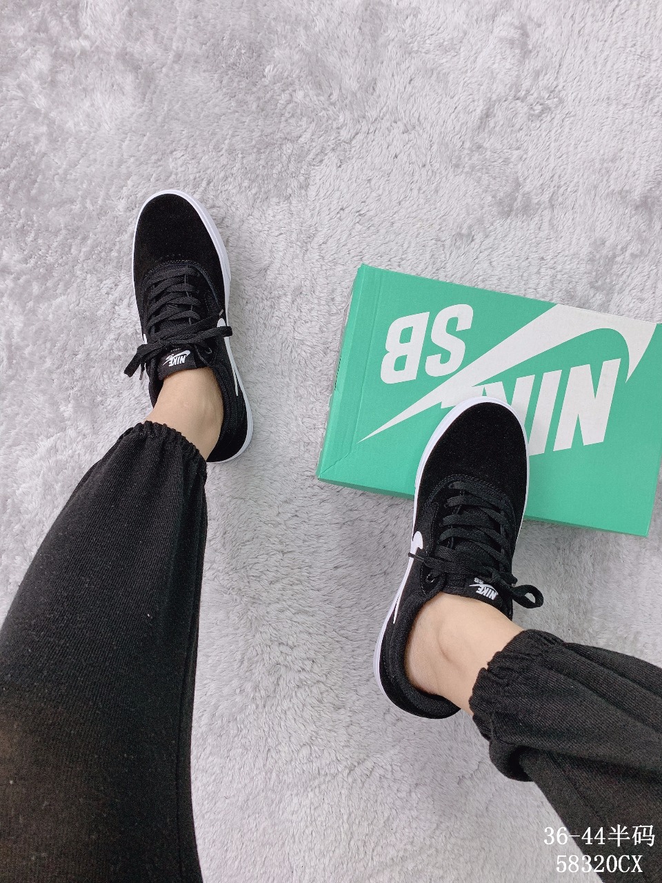 130【实拍图】真标半码！Nike SB Chron SLR 耐克低帮帆布鞋 休闲滑板鞋！ 尺码：见图<br />58320CX