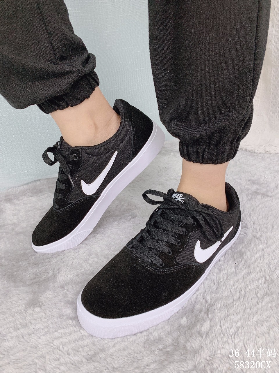 130集合图【实拍图】真标半码！Nike SB Chron SLR 耐克低帮帆布鞋 休闲滑板鞋！ 尺码：见图<br />58320CX