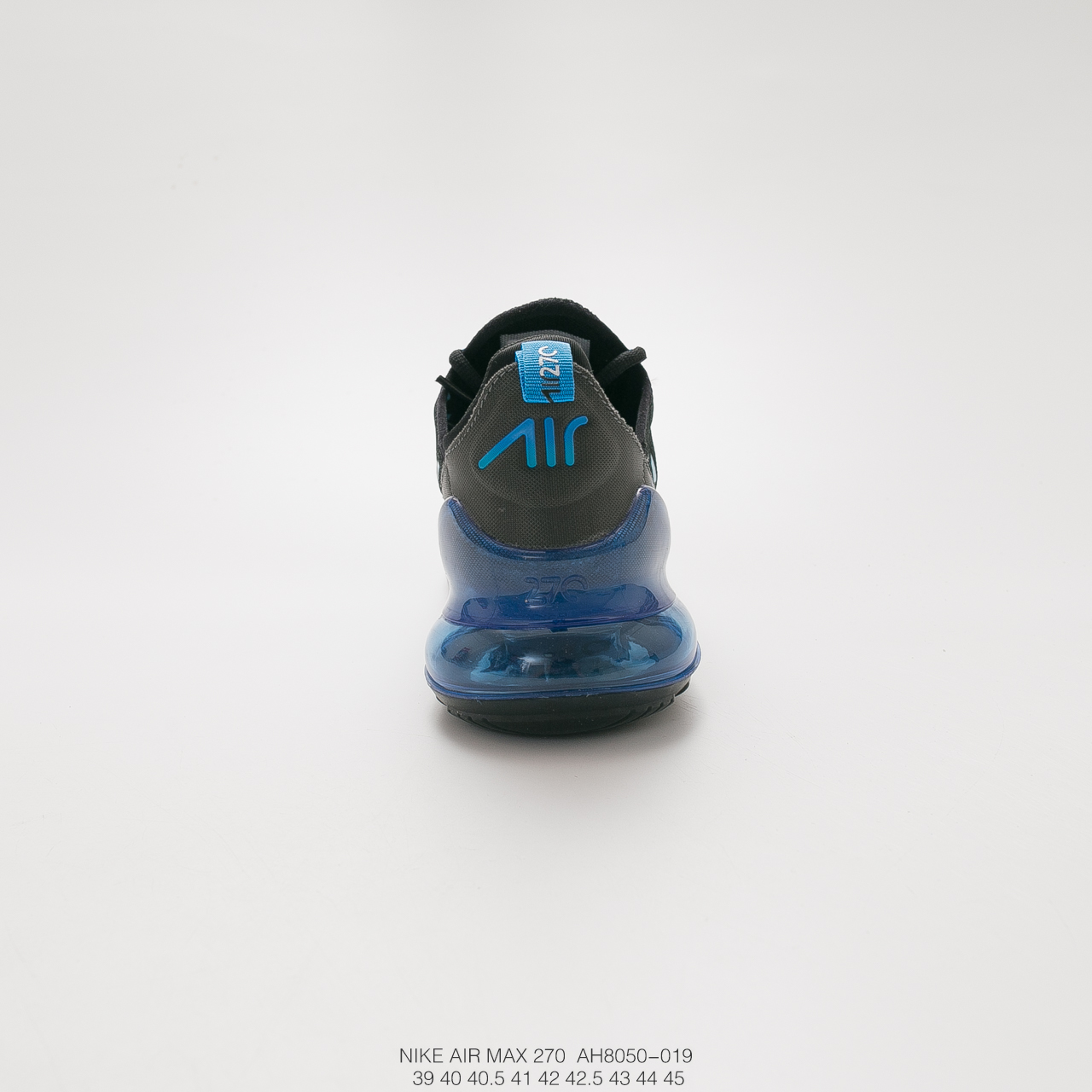 160耐克 Nike Air Max 270 耐克新款 后跟半掌气垫网面慢跑鞋  AH8050-019