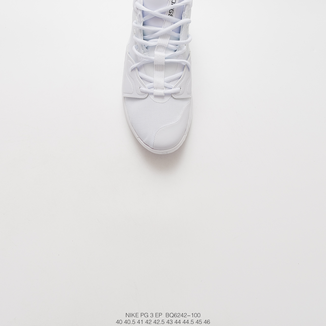 220耐克 Nike PG3 NASA EP 保罗乔治三代宇航员联名配色  zoom前掌气垫前掌包裹侧翼采用磨砂皮革 BQ6242-100