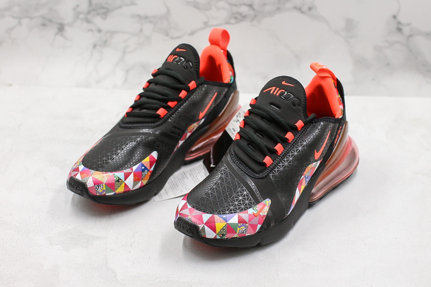 210真标Air Max 270“ChineseNew Year.”新年限定 百家衣CNY  BV6650-016