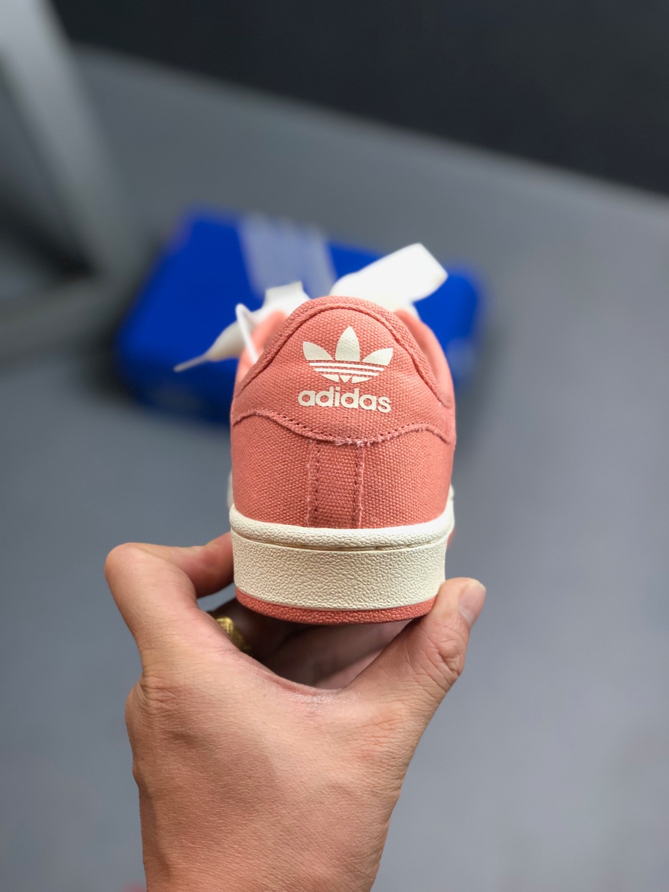 160货号：S82578 ADIDAS SUPERSTAR ORIGINALS 冰激凌脏粉电镀，上脚满满的少女心  2019年度全新脏粉配色帆布贝壳头