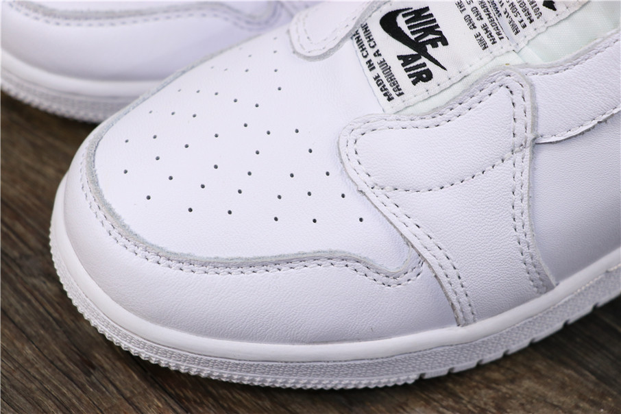 220乔丹/Air Jordan aj1 AJ1 乔丹1代  乔1低帮系列 Air Jordan 1 RET Low Slip串标一脚蹬  AV3918-100 乔1低帮全白