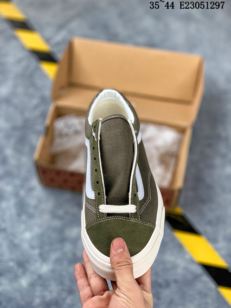 160Pilgrim Surf + Supply x Vans Vault OG Style 36 LX 橄榄绿 阴阳万斯 周年高端联名