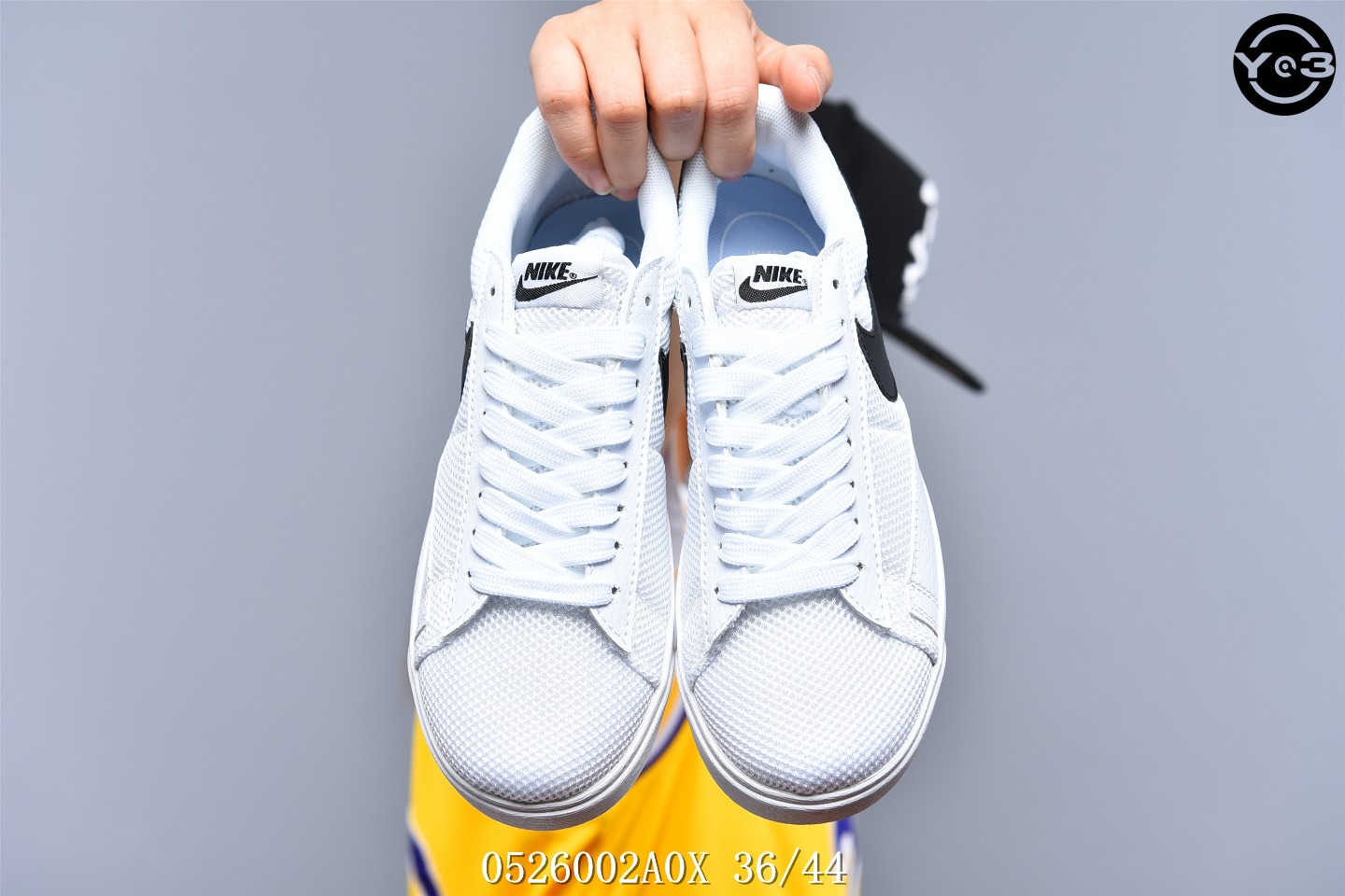 120耐克/NIKE SB ZOOM BLAZER LOW 猪巴革鞋面耐克刺绣大勾 百搭校园滑板鞋SW