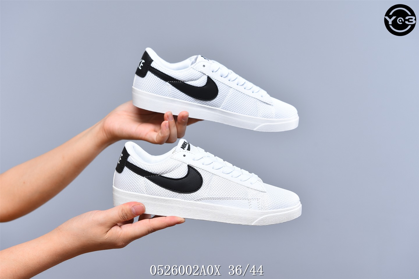 120耐克/NIKE SB ZOOM BLAZER LOW 猪巴革鞋面耐克刺绣大勾 百搭校园滑板鞋SW