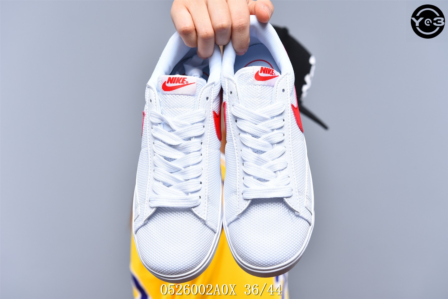 120耐克/NIKE SB ZOOM BLAZER LOW 猪巴革鞋面耐克刺绣大勾 百搭校园滑板鞋SW