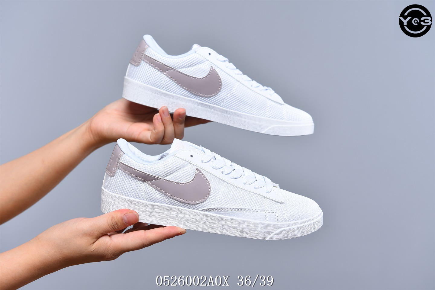 120耐克/NIKE SB ZOOM BLAZER LOW 猪巴革鞋面耐克刺绣大勾 百搭校园滑板鞋SW