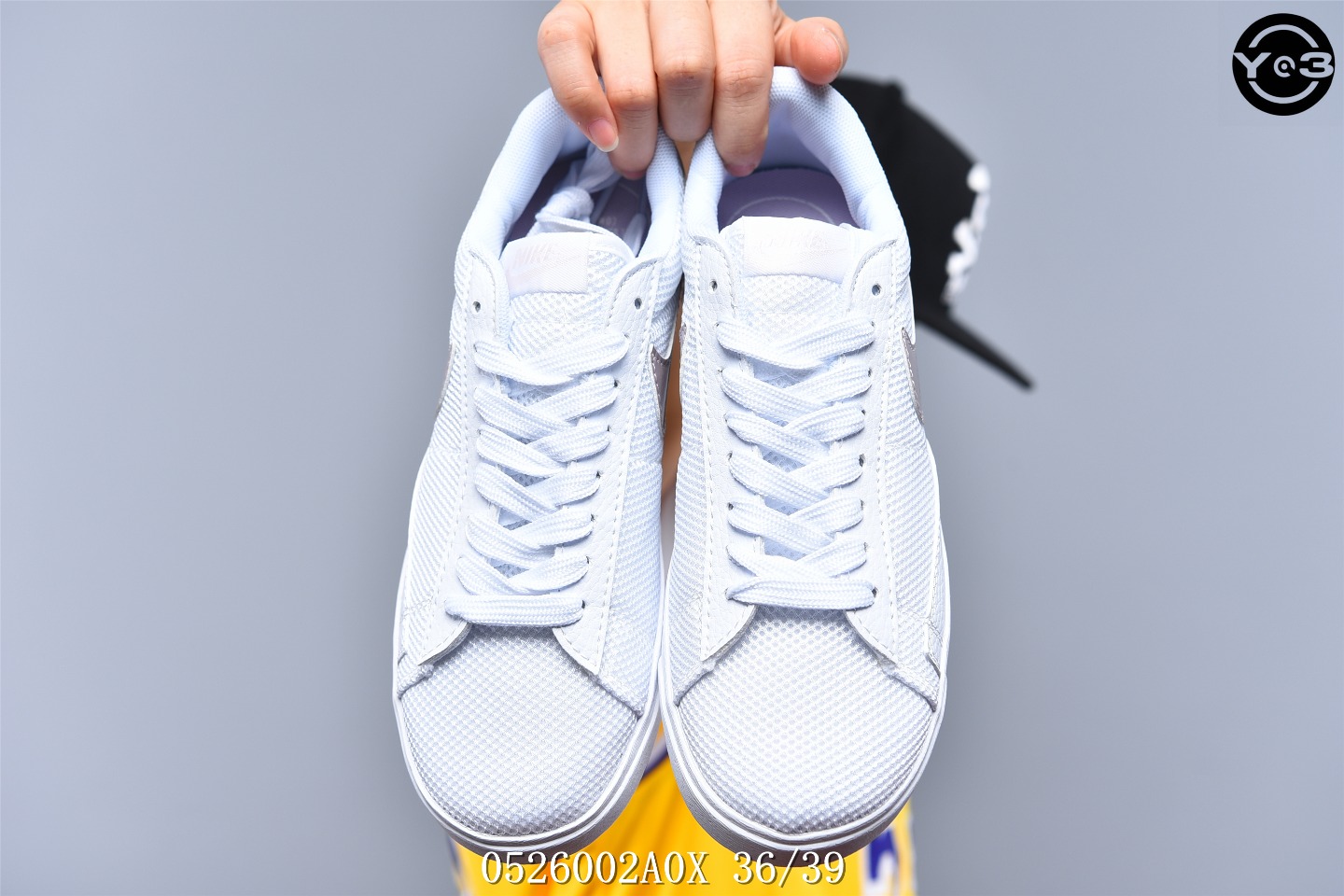 120耐克/NIKE SB ZOOM BLAZER LOW 猪巴革鞋面耐克刺绣大勾 百搭校园滑板鞋SW