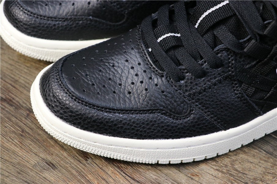 300乔丹/Air Jordan aj1 AJ1 乔丹1代 乔1 Air Jordan 1 RETRO HIGH OG  CD6757-001 乔1编织铠甲黑色