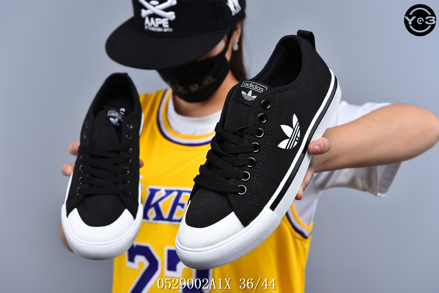 120新配色百搭款出街利器  各大明星上脚老铁跟上节奏！真标半码Adidas  阿迪达斯   Nizza 低帮校园休闲帆布板鞋