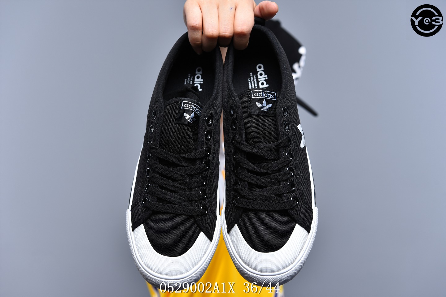 120新配色百搭款出街利器  各大明星上脚老铁跟上节奏！真标半码Adidas  阿迪达斯   Nizza 低帮校园休闲帆布板鞋