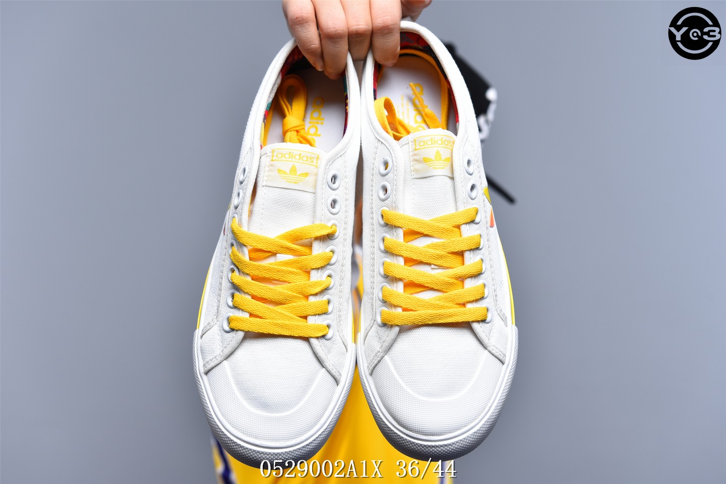 120新配色百搭款出街利器  各大明星上脚老铁跟上节奏！真标半码Adidas  阿迪达斯   Nizza 低帮校园休闲帆布板鞋