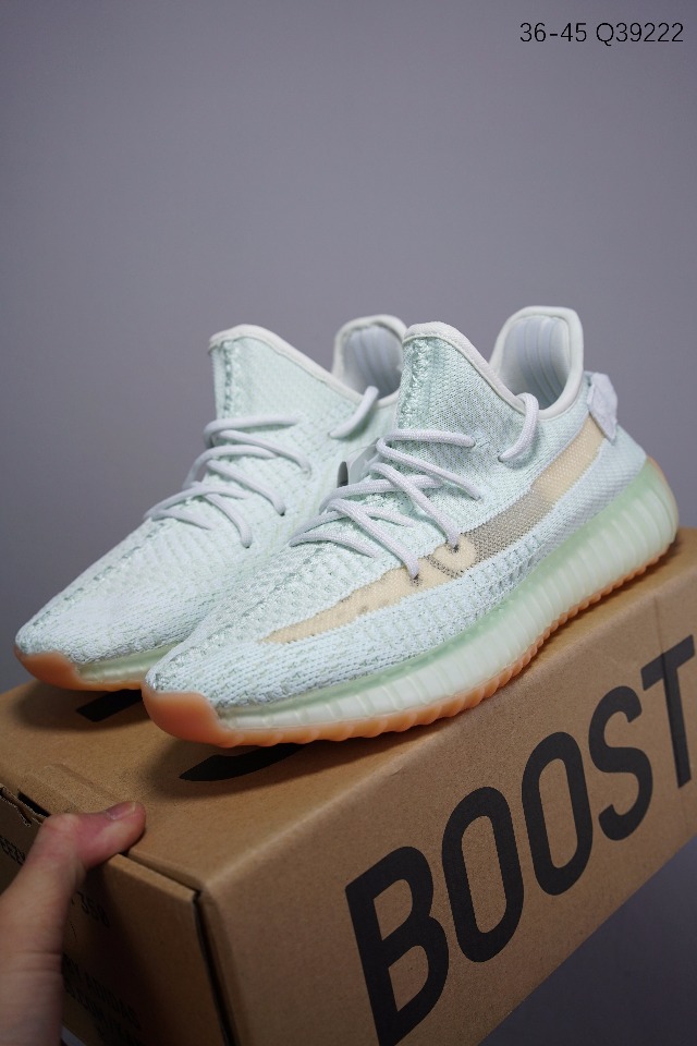 120阿迪达斯Adidas Yeezy Boost 350 V2 三大洲限定款 客供镂空蚕丝面