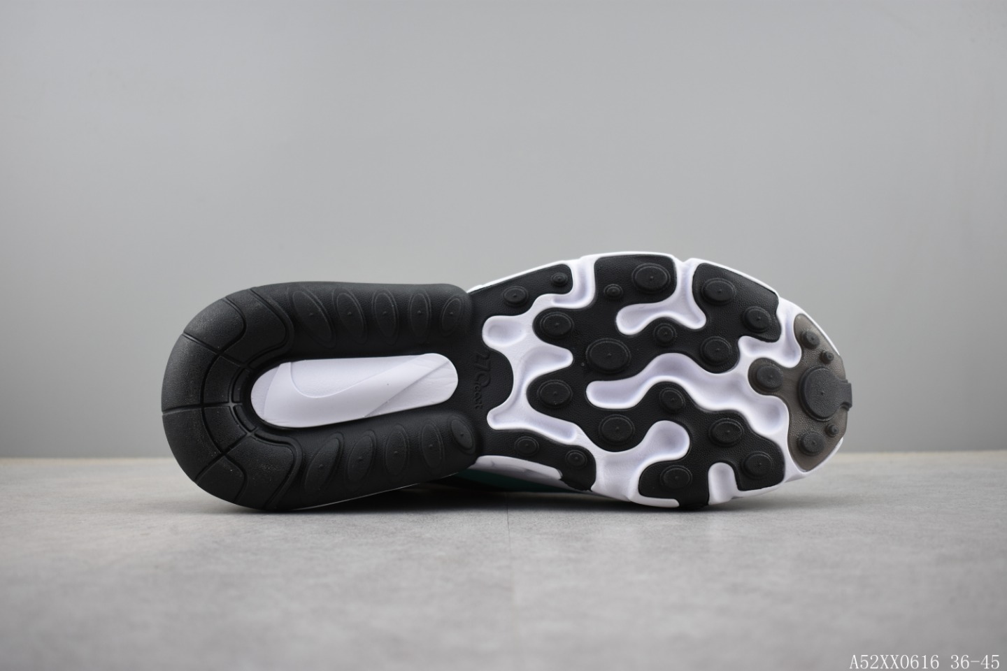 220 耐克 NIKE REACT AIR MAX 半掌式270气垫跑鞋系列 货号:AQ9087 公司级真标带半码