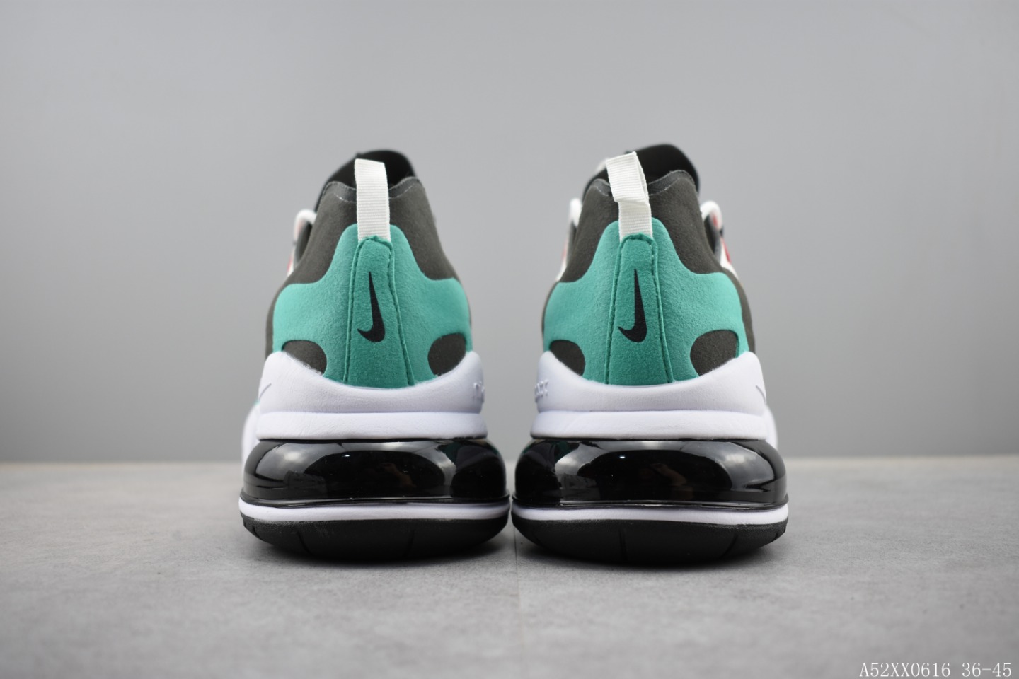 220 耐克 NIKE REACT AIR MAX 半掌式270气垫跑鞋系列 货号:AQ9087 公司级真标带半码