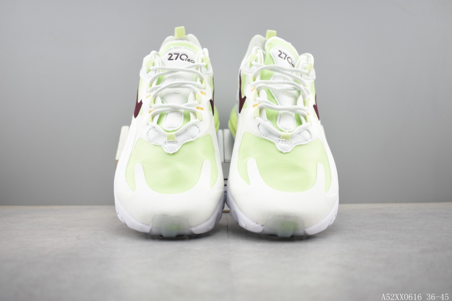 220 耐克 NIKE REACT AIR MAX 半掌式270气垫跑鞋系列 货号:AQ9087 公司级真标带半码-莆田鞋,莆田鞋货源,高仿鞋,高仿鞋货源,安福档口,莆田高仿鞋,莆田鞋批发,高仿鞋批发,莆田高仿运动鞋,高仿运动鞋,莆田运动鞋 220 耐克 NIKE REACT AIR MAX 半掌式270气垫跑鞋系列 货号:AQ9087 公司级真标带半码