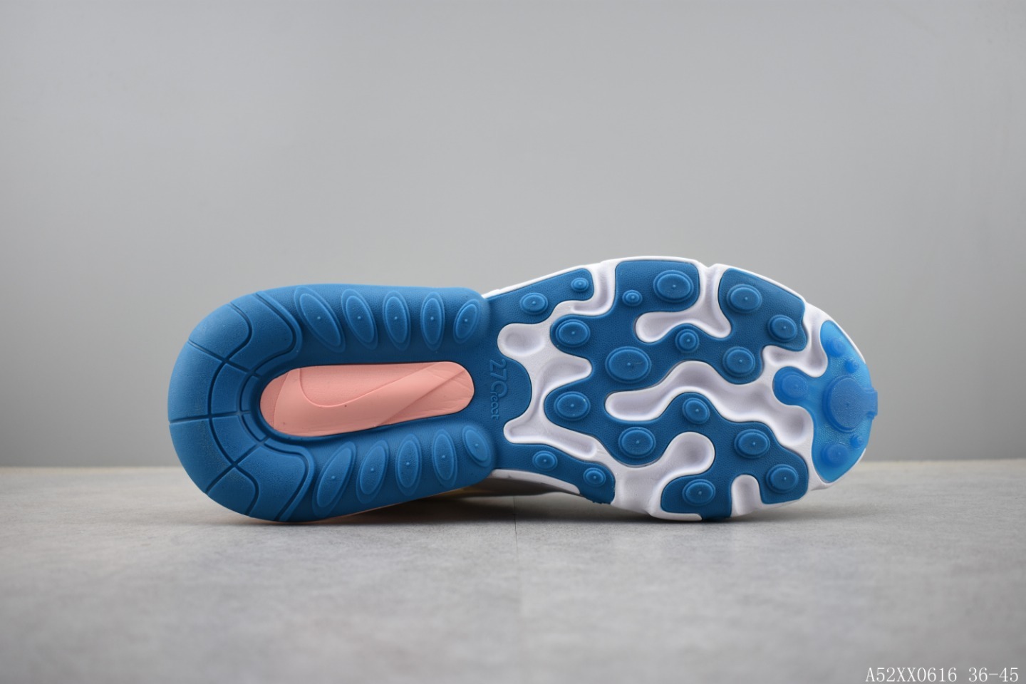 220 耐克 NIKE REACT AIR MAX 半掌式270气垫跑鞋系列 货号:AQ9087 公司级真标带半码-莆田鞋,莆田鞋货源,高仿鞋,高仿鞋货源,安福档口,莆田高仿鞋,莆田鞋批发,高仿鞋批发,莆田高仿运动鞋,高仿运动鞋,莆田运动鞋 220 耐克 NIKE REACT AIR MAX 半掌式270气垫跑鞋系列 货号:AQ9087 公司级真标带半码