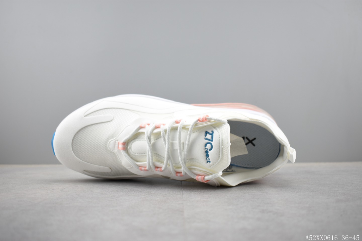 220 耐克 NIKE REACT AIR MAX 半掌式270气垫跑鞋系列 货号:AQ9087 公司级真标带半码-莆田鞋,莆田鞋货源,高仿鞋,高仿鞋货源,安福档口,莆田高仿鞋,莆田鞋批发,高仿鞋批发,莆田高仿运动鞋,高仿运动鞋,莆田运动鞋 220 耐克 NIKE REACT AIR MAX 半掌式270气垫跑鞋系列 货号:AQ9087 公司级真标带半码