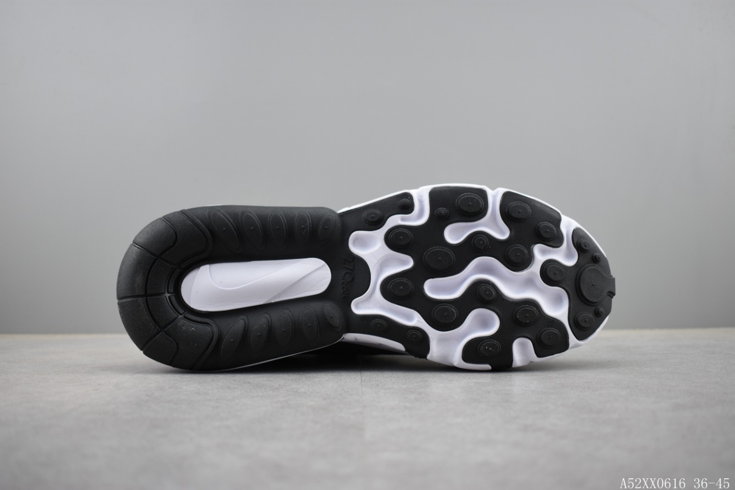 220 耐克 NIKE REACT AIR MAX 半掌式270气垫跑鞋系列 货号:AQ9087 公司级真标带半码