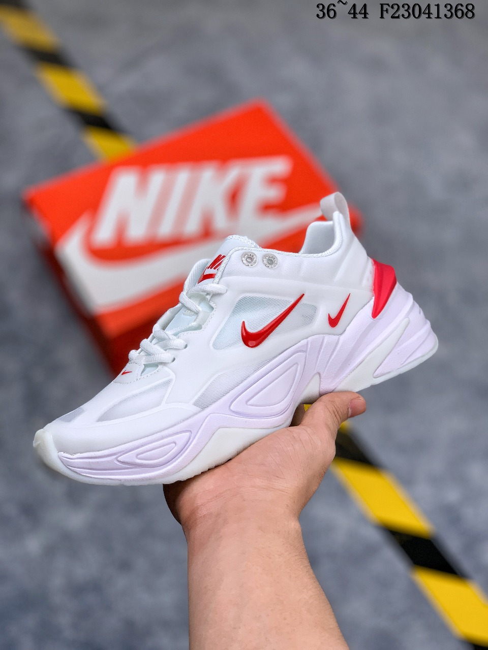 150 Nike Off-White Air Monarch the M2K Tekno off 透气网纱复古老爹鞋