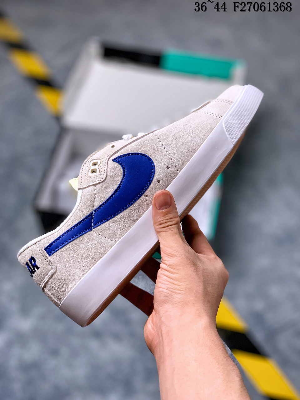 170 NIKE/耐克 耐克/NIKE SB ZOOM BLAZER LOW GT QS  带半码 开拓者低帮休闲板鞋