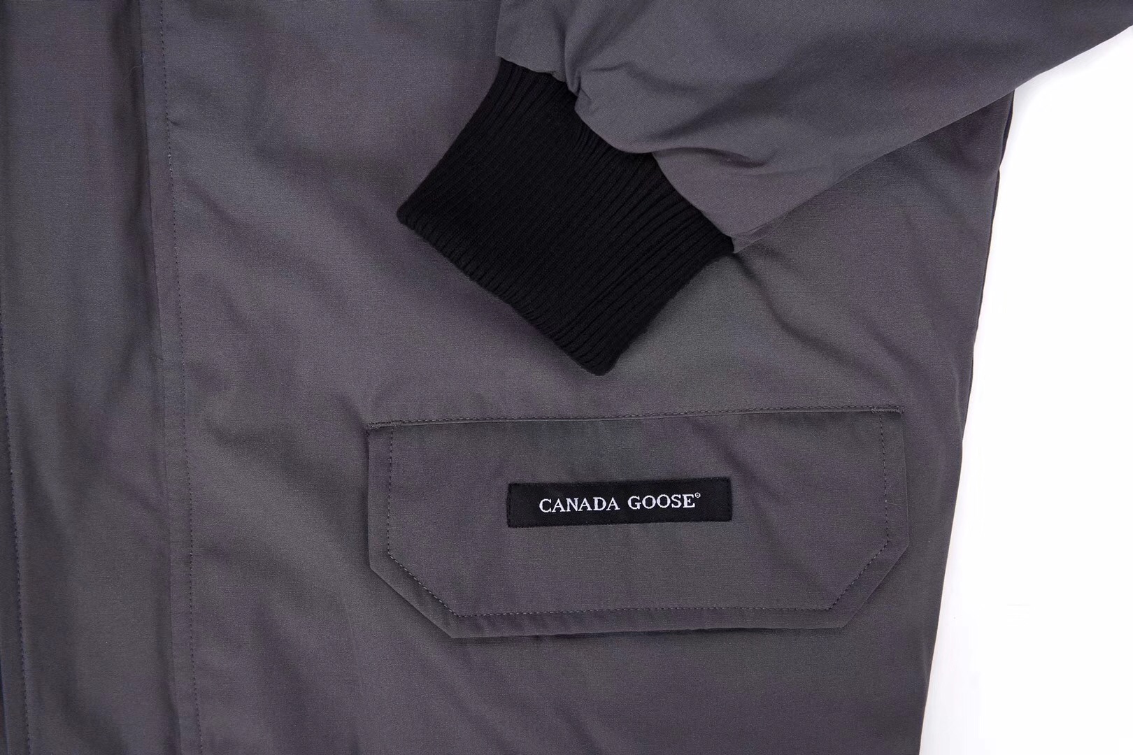Canada Goose Graphite Grey Arctic-Tech Down Bomber Jacket with Fur Hood 6 o 1dhjle55nfgn9jk1et97nt13h5v