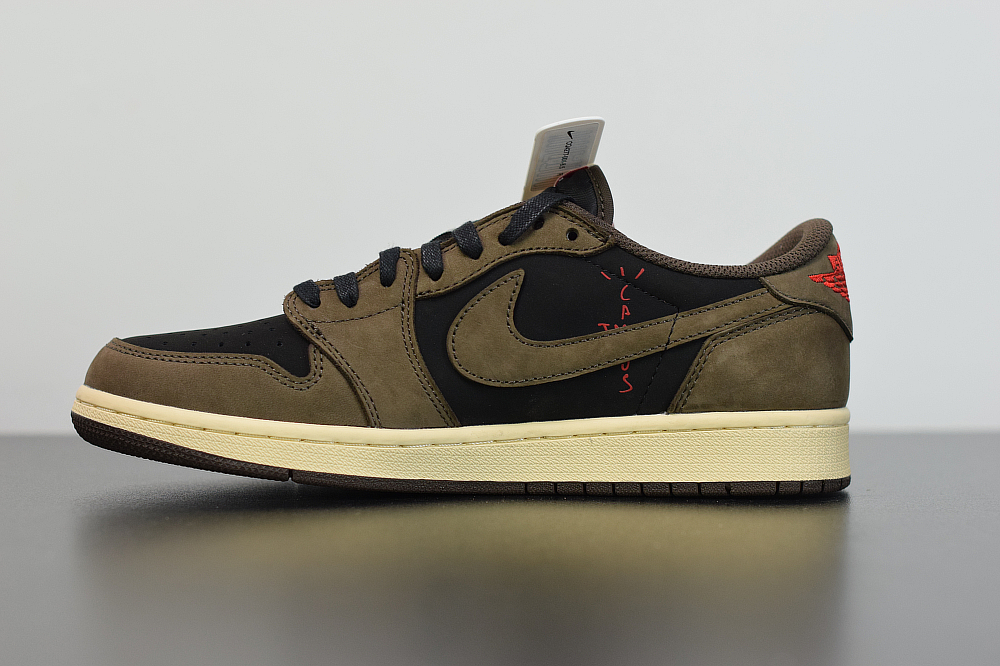 Air Jordan 1 AJ1 Low x Travis Scott 低帮倒钩 CQ4277-001