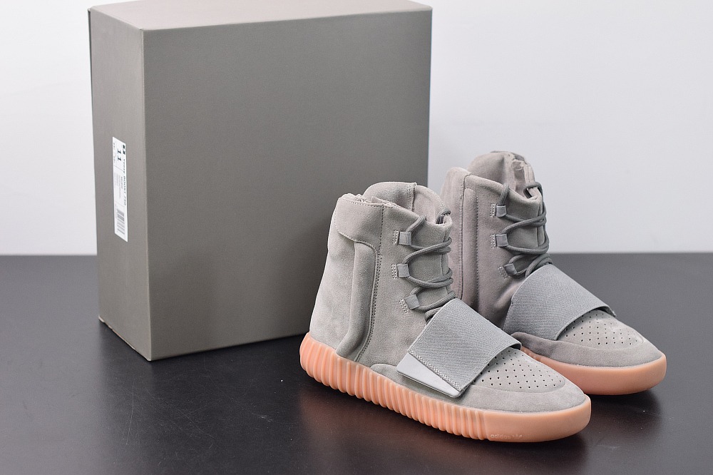 A05C7顶级纯原 Adidas Yeezy Boost 750 "Grey Gum" 侃爷 夜光灰椰子鞋 BB1840