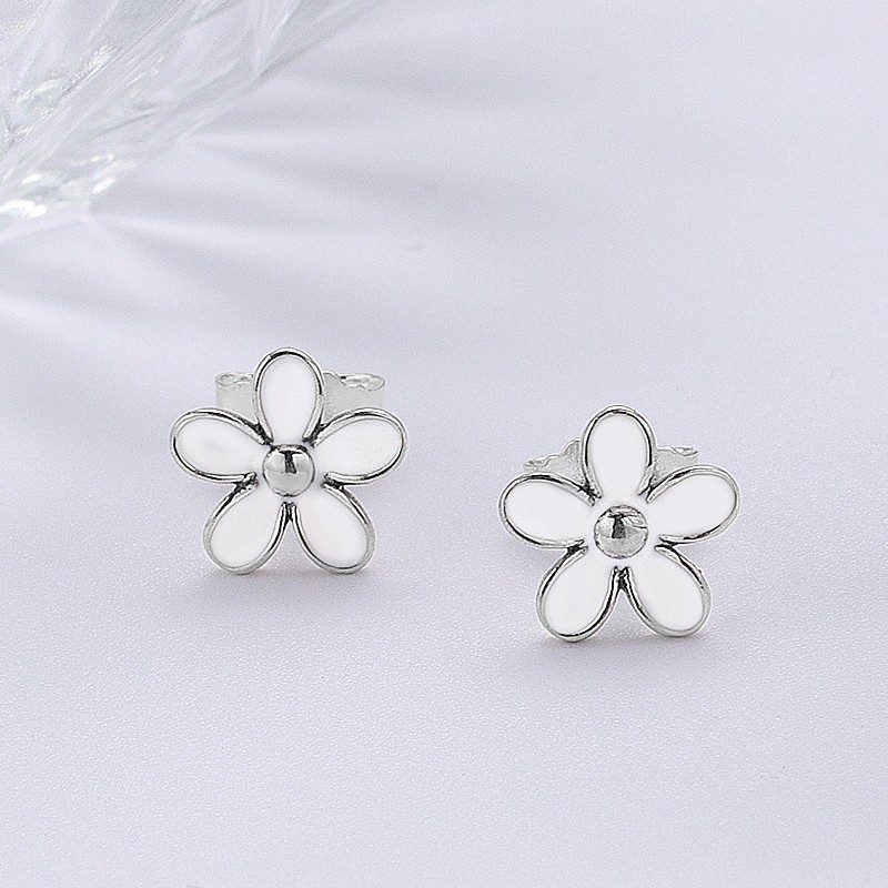 NO:103545,Pandora official website cherish daisy earrings, Pandora earrings19860909Pandora潘多拉官网 珍爱雏菊耳钉,潘多拉耳钉,Jewelry