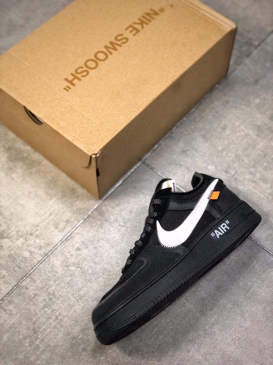 170   Off-White x Nike Air Force 1”Volt” 2.0空军一号经典低帮运动板鞋