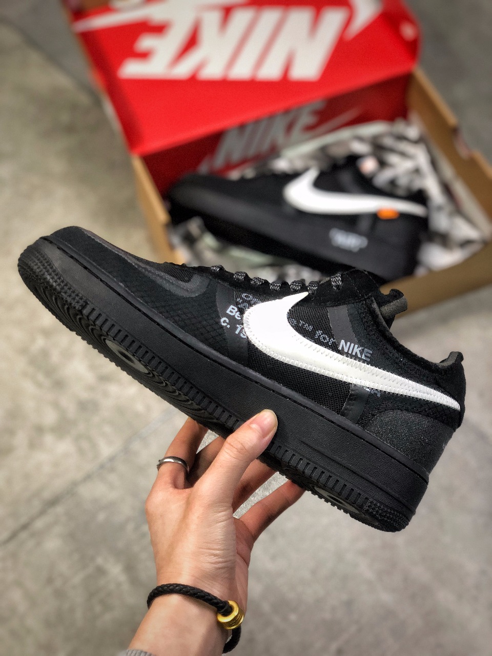 170   Off-White x Nike Air Force 1”Volt” 2.0空军一号经典低帮运动板鞋