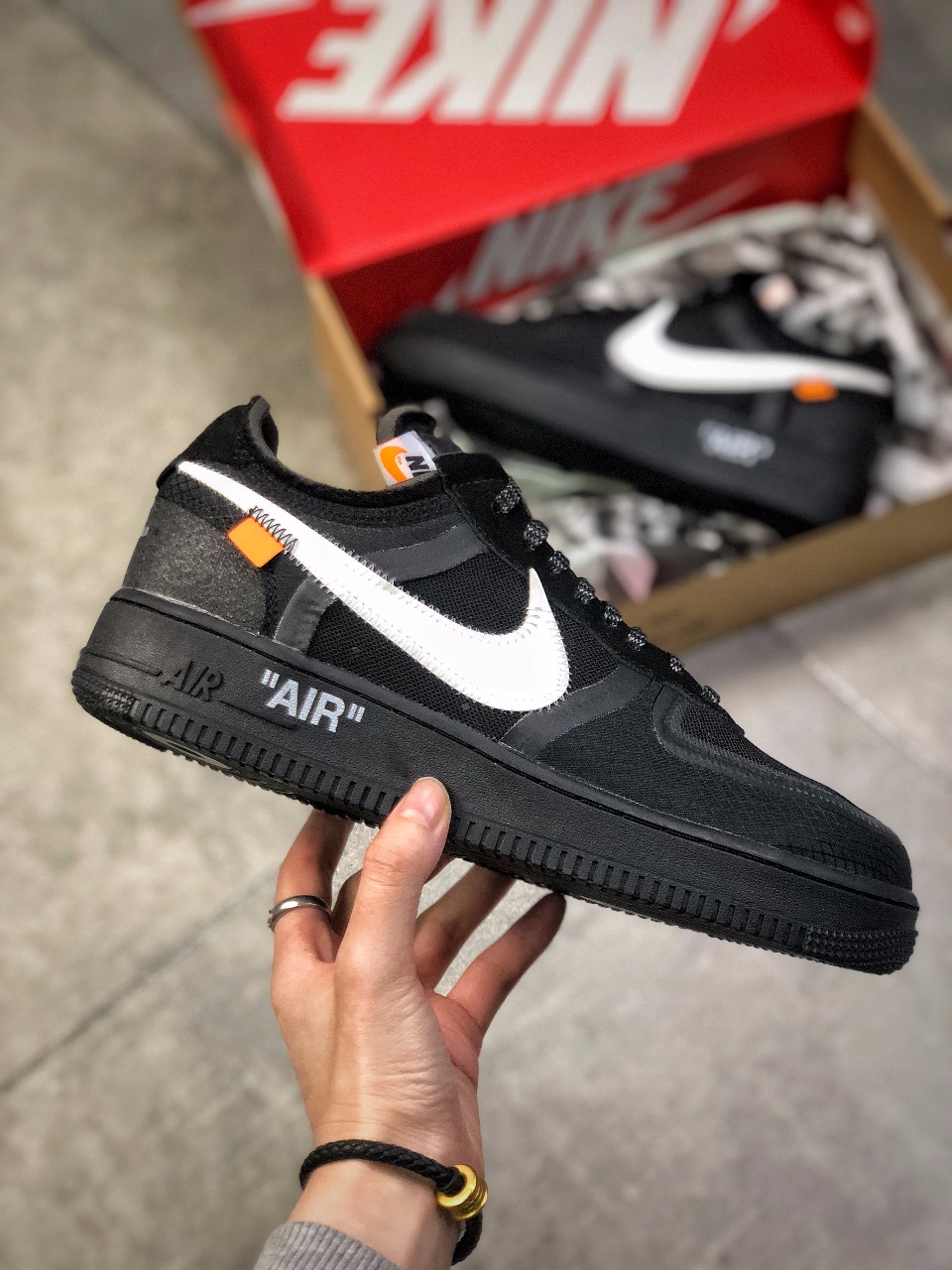 170   Off-White x Nike Air Force 1”Volt” 2.0空军一号经典低帮运动板鞋