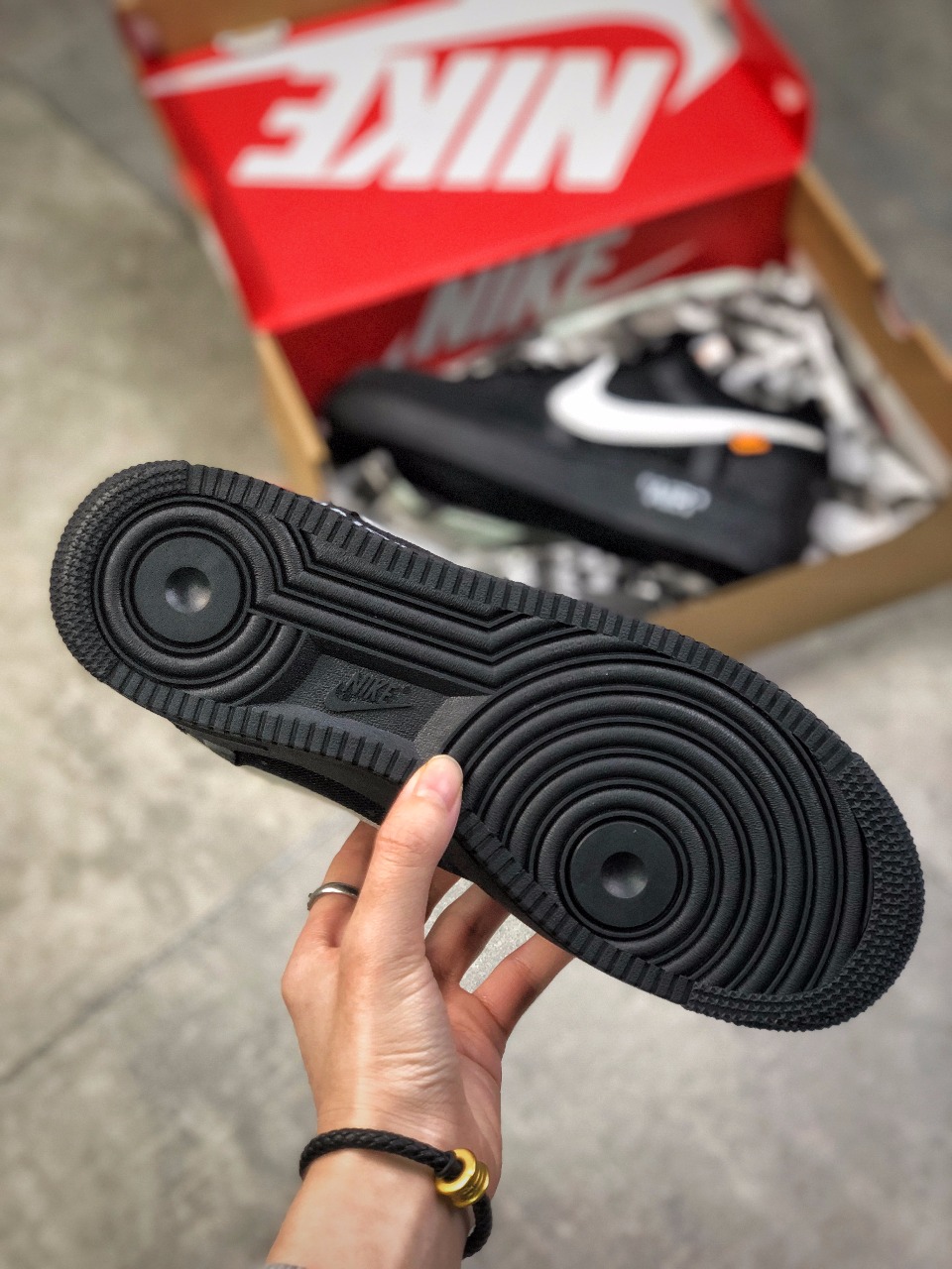 170   Off-White x Nike Air Force 1”Volt” 2.0空军一号经典低帮运动板鞋